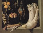 Still Life with Game,Vegetables,and Fruit Juan Sanchez-Cotan